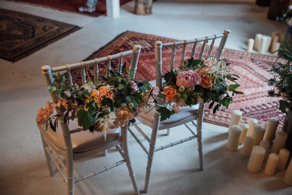 Chair Flowers Decor France Destination Wedding The Shannons Photography