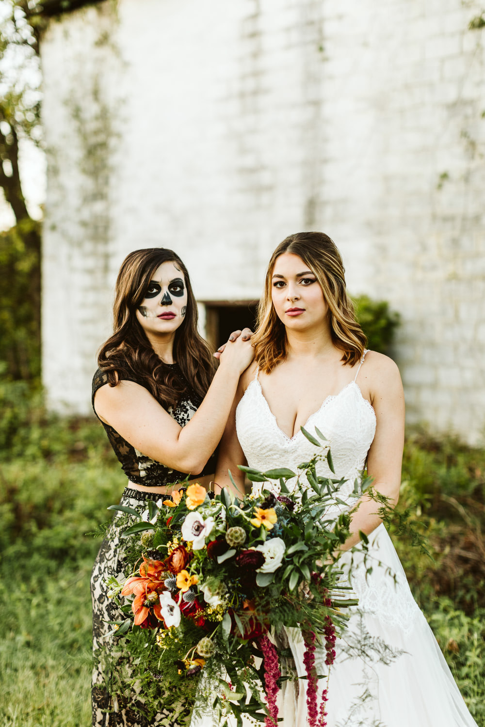 Halloween Wedding Ideas Megan Morales Photography