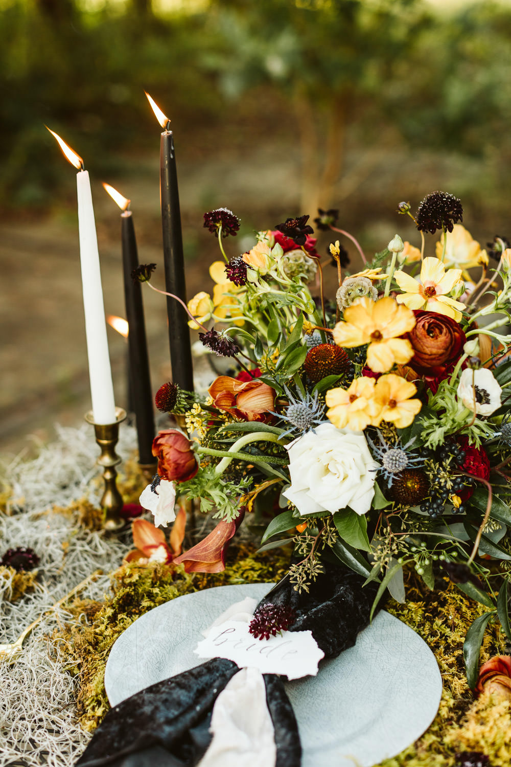 Halloween Wedding Ideas Megan Morales Photography
