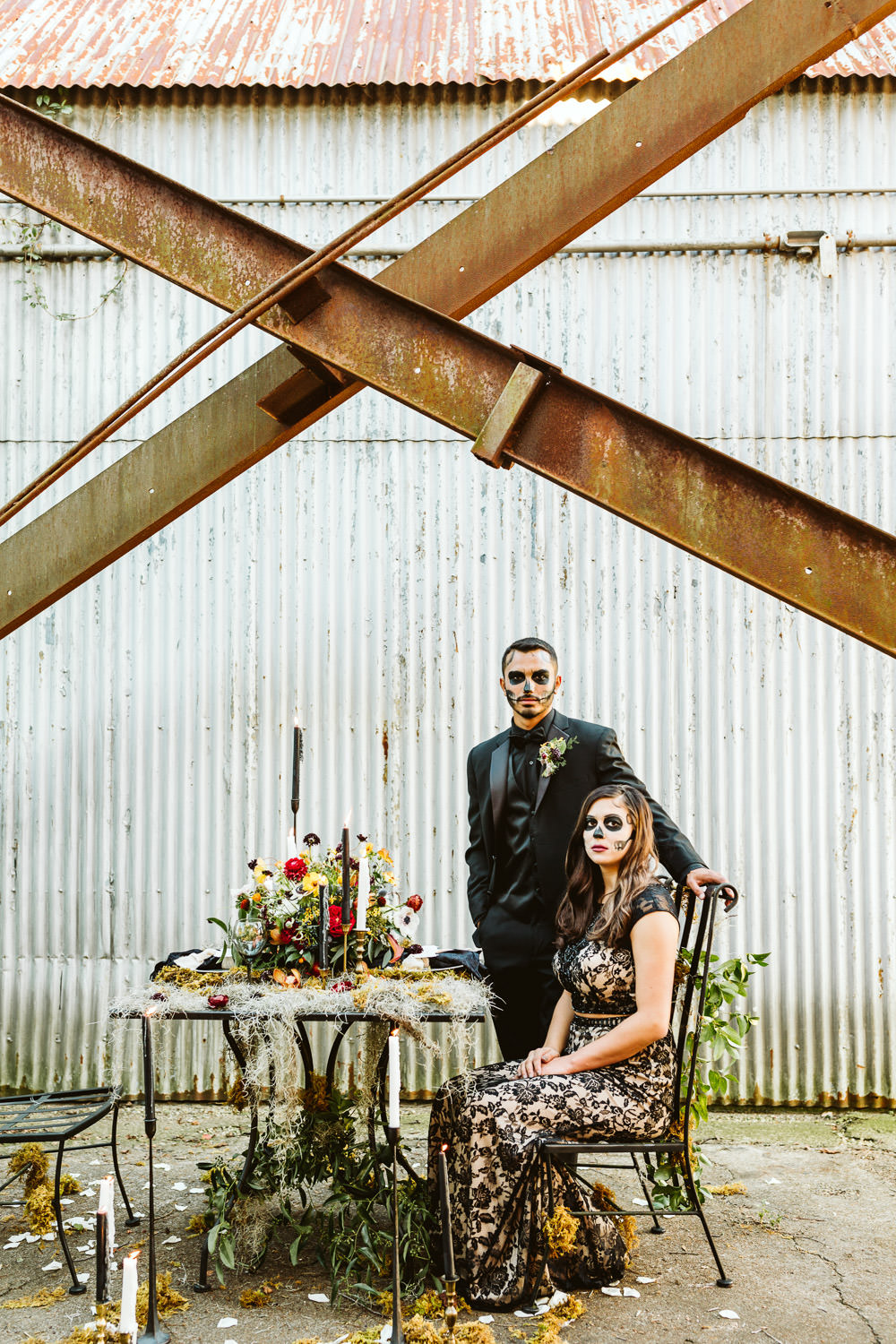 Halloween Wedding Ideas Megan Morales Photography