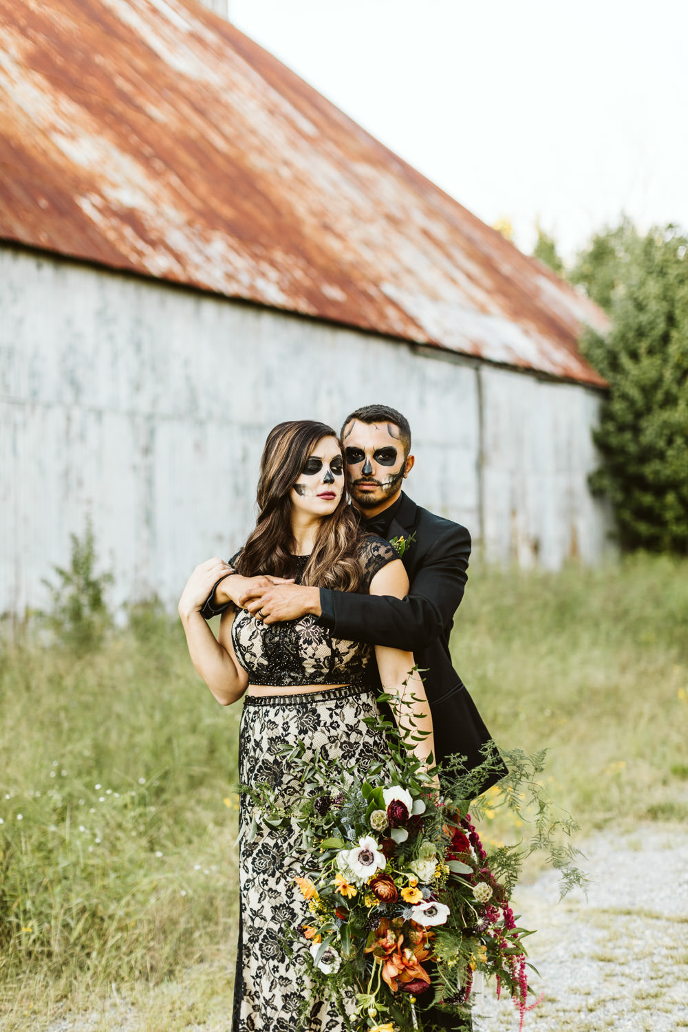 Halloween Wedding Ideas Megan Morales Photography