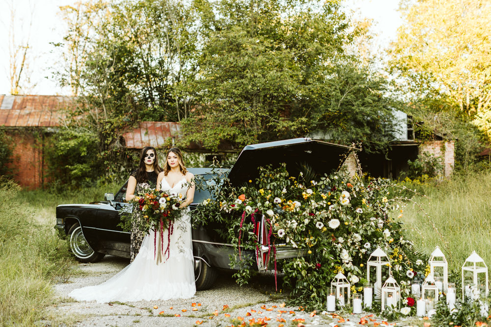 Halloween Wedding Ideas Megan Morales Photography
