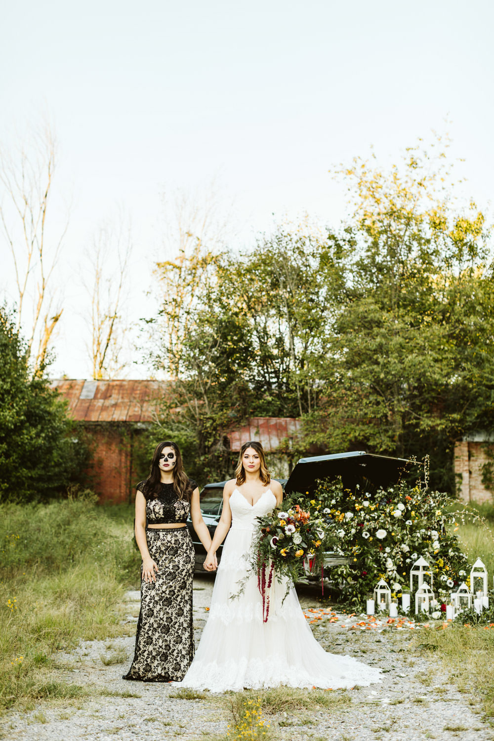 Halloween Wedding Ideas Megan Morales Photography