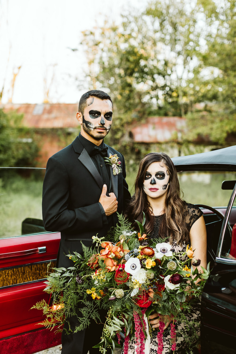 Halloween Wedding Ideas Megan Morales Photography