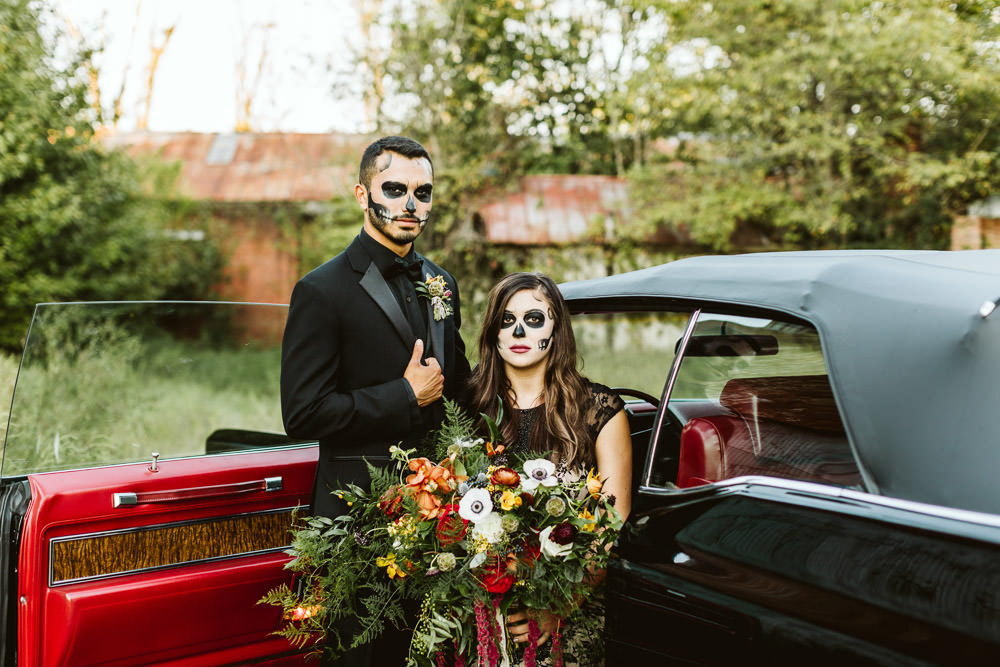 Halloween Wedding Ideas Megan Morales Photography