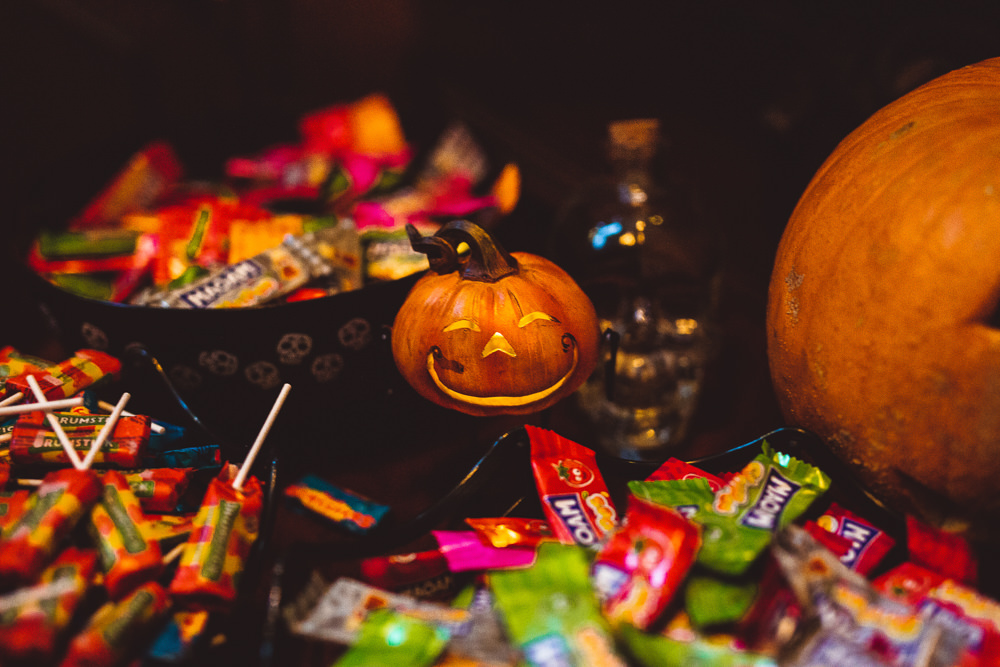 Sweets Sweetie Table Halloween Wedding Nicola Casey Photography