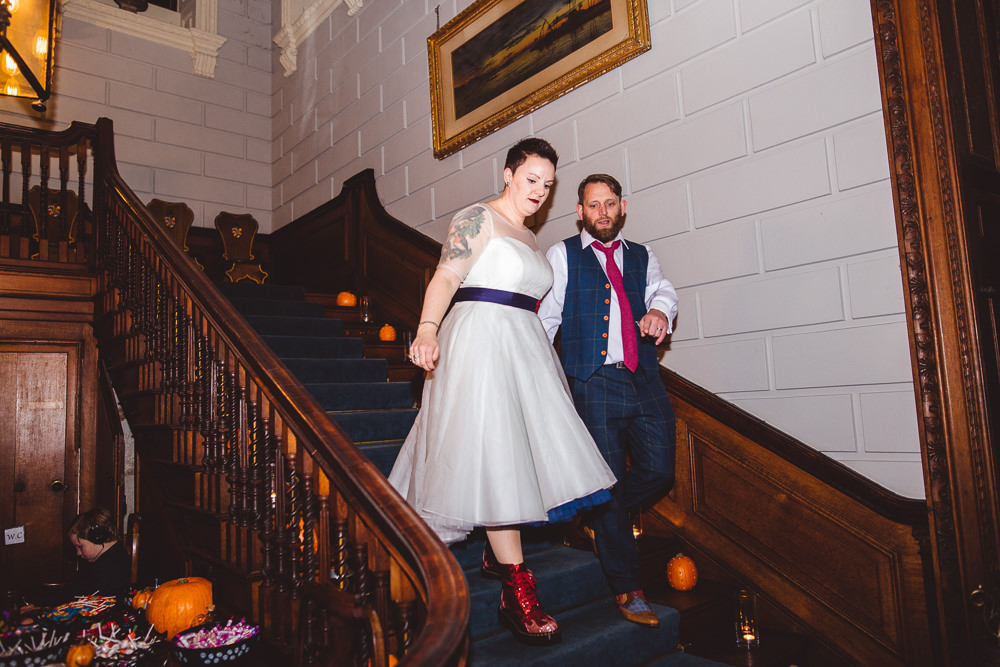 Halloween Wedding Nicola Casey Photography
