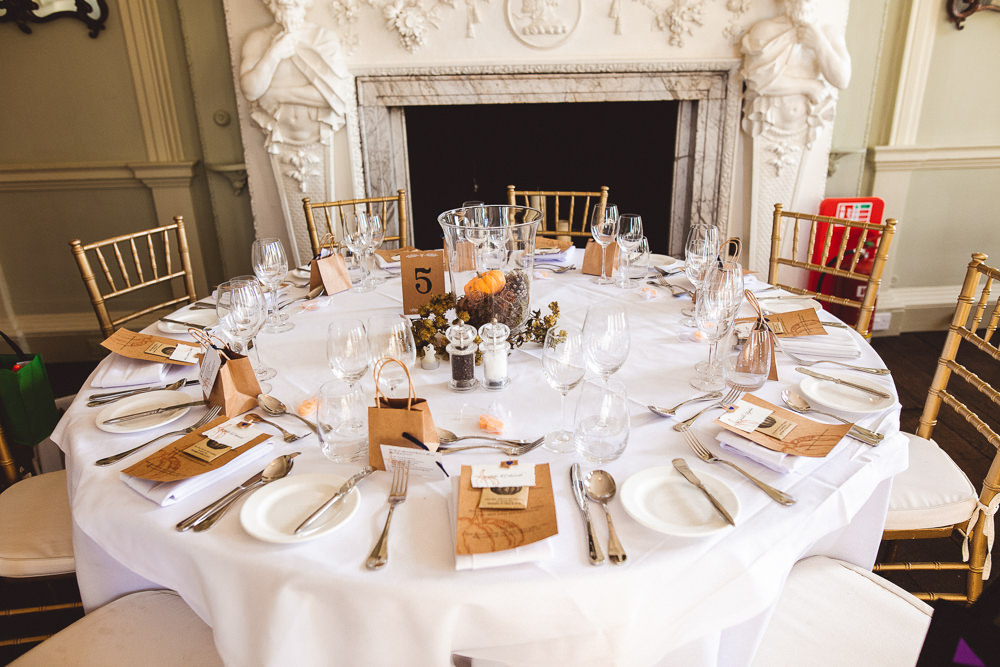 Table Decor Halloween Wedding Nicola Casey Photography