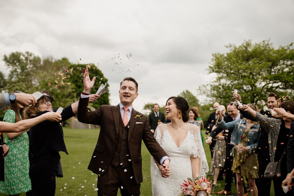 Confetti Henry Moore Wedding Ellie Gillard Photography