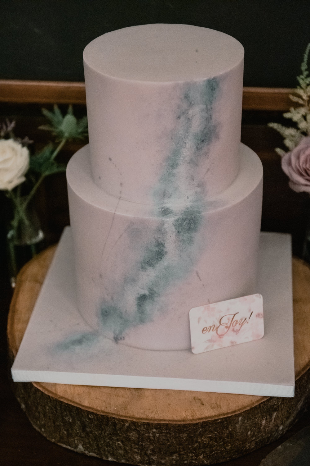 Marble Cake Hexham Winter Gardens Wedding Leighton Bainbridge Photography