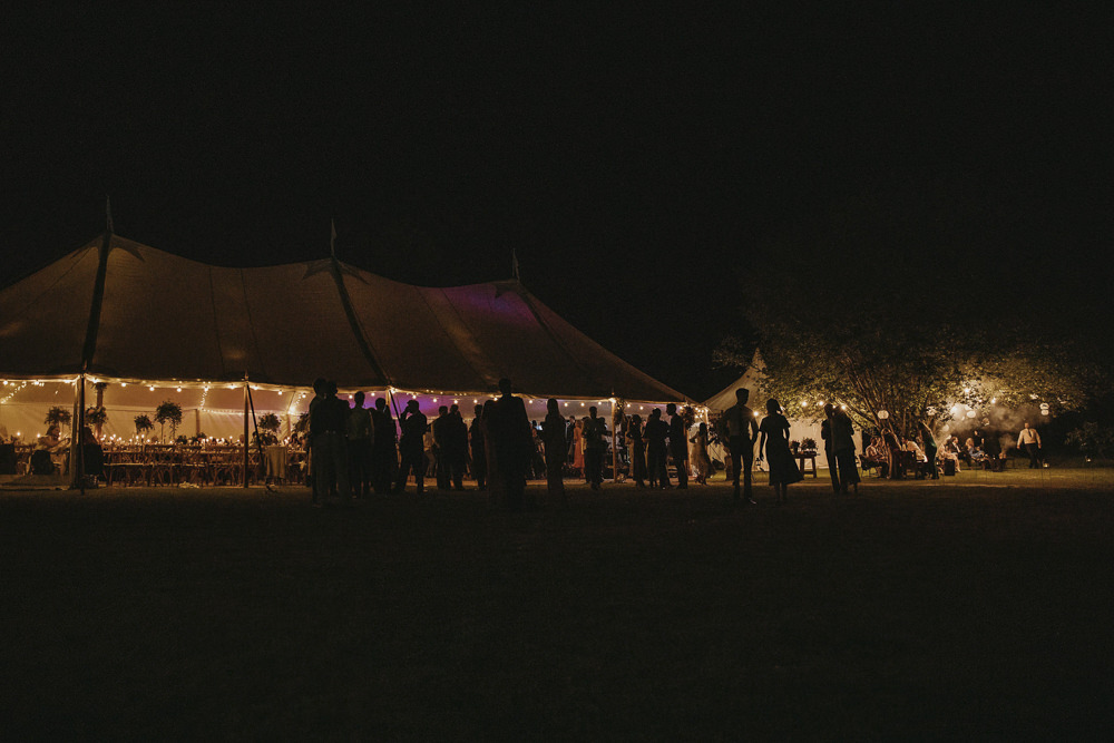 Fairy Lights Kent Marquee Wedding Lily Bungay and Co