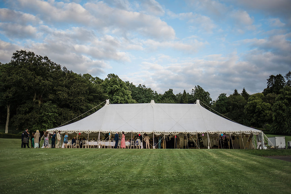 Marquee Castle Wedding Rachael Fraser Photography