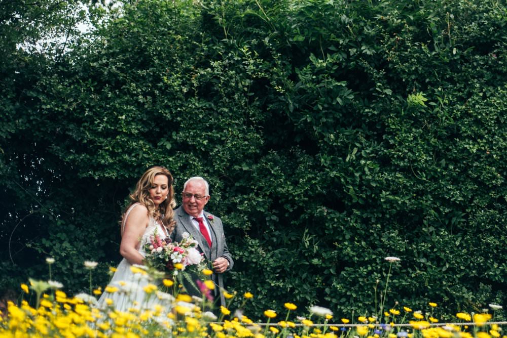 Pink Red Wedding Three Flowers Photography