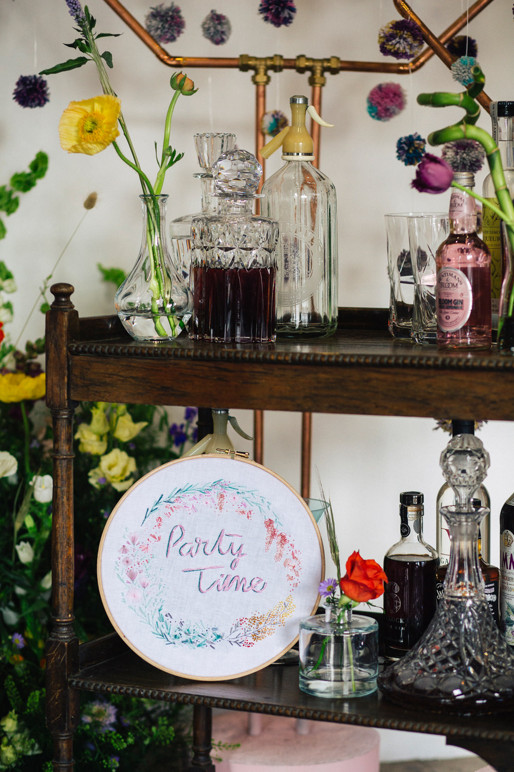 Drinks Cocktail Bar Gin Playful Cool Wedding Ideas Sophie Lake Photography