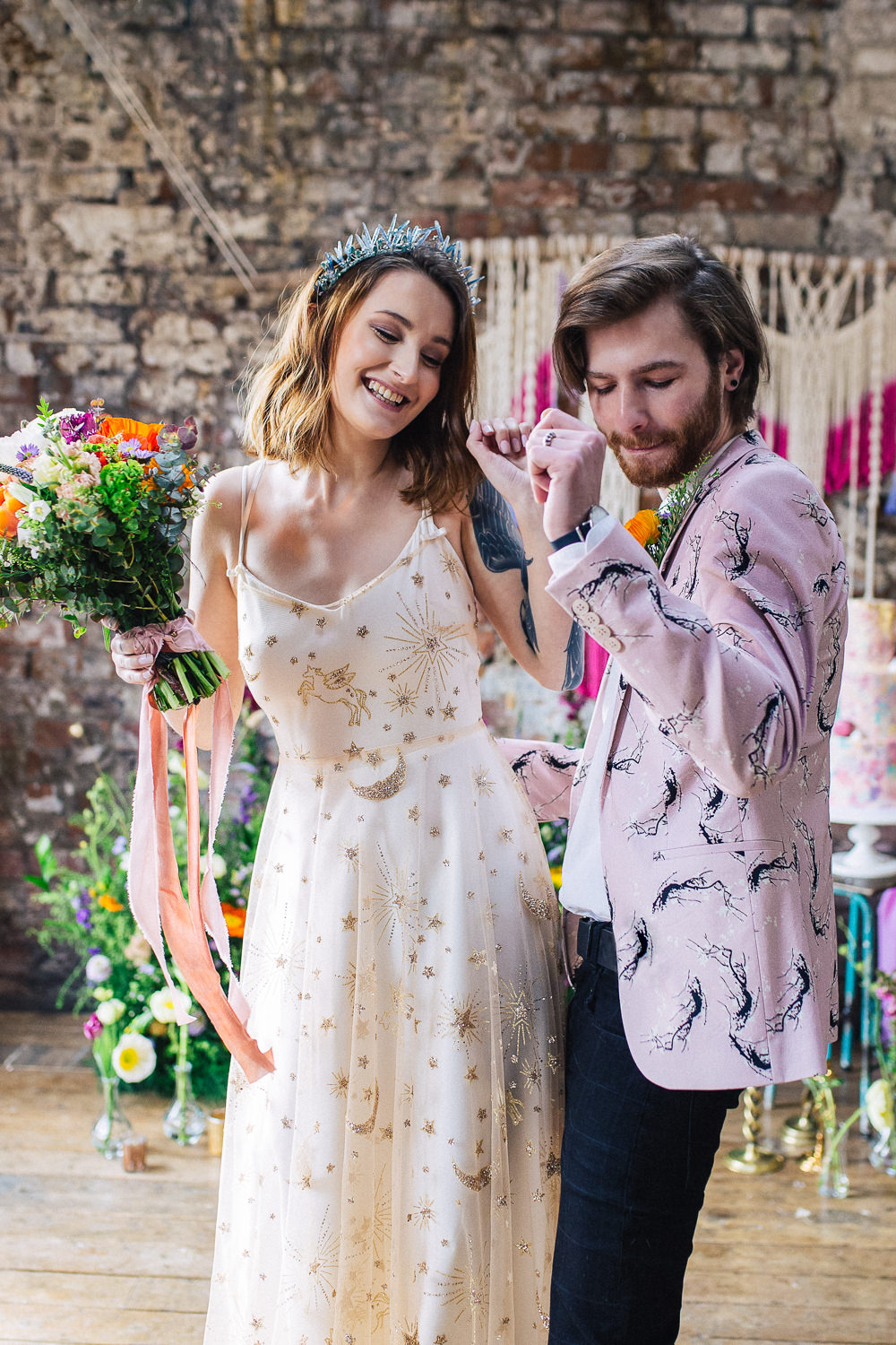 Playful Cool Wedding Ideas Sophie Lake Photography