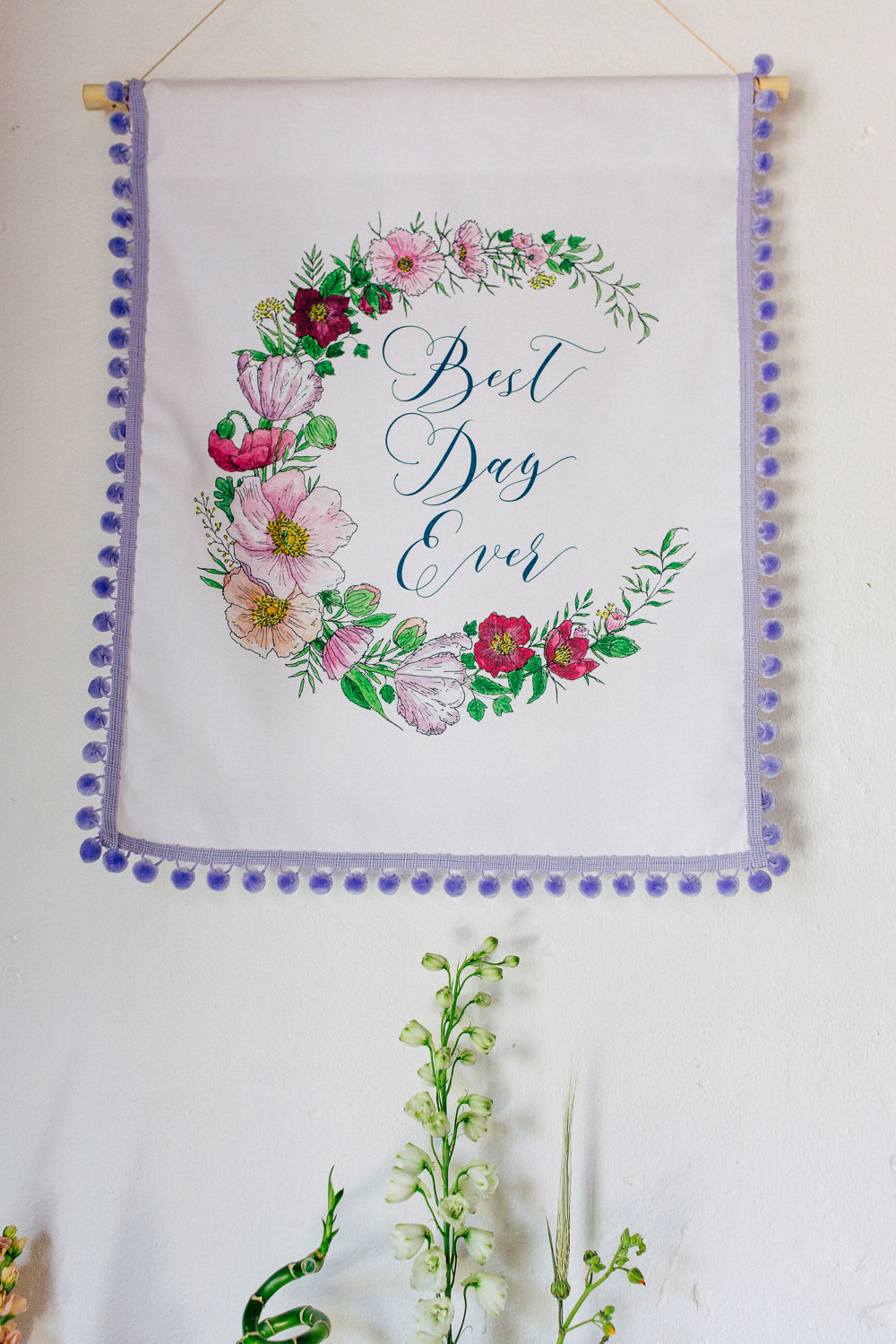 Banner Sign Signage Backdrop Signs Playful Cool Wedding Ideas Sophie Lake Photography