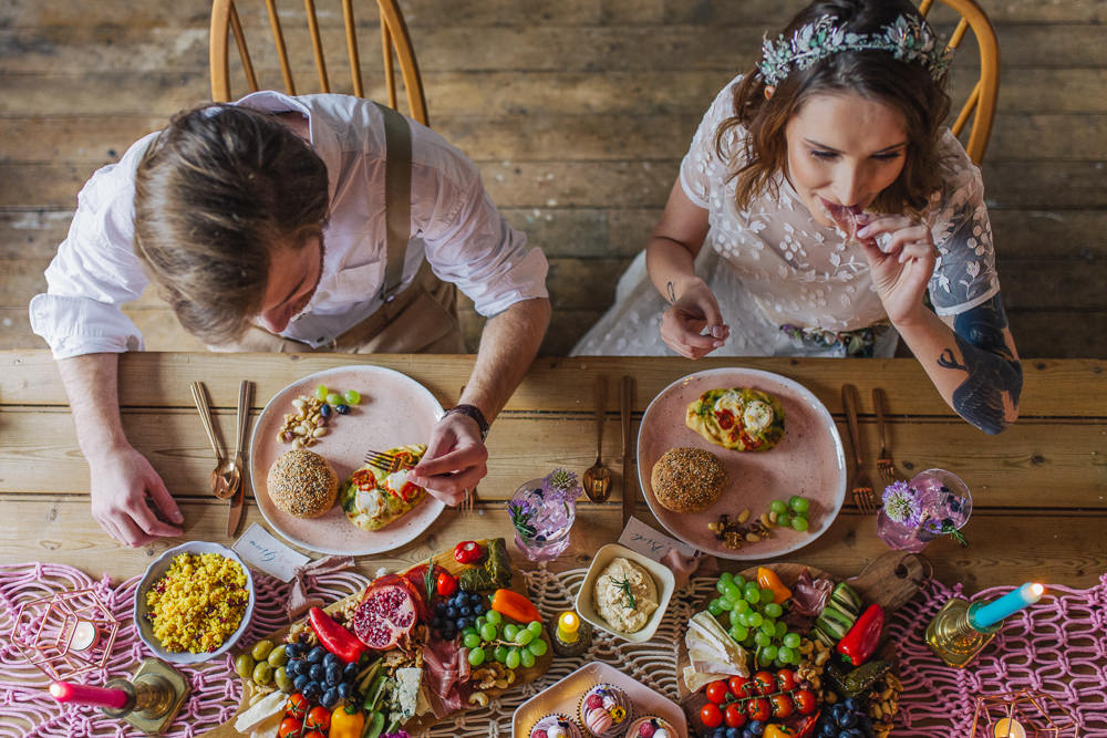 Grazing Table Platter Sharing Food Playful Cool Wedding Ideas Sophie Lake Photography