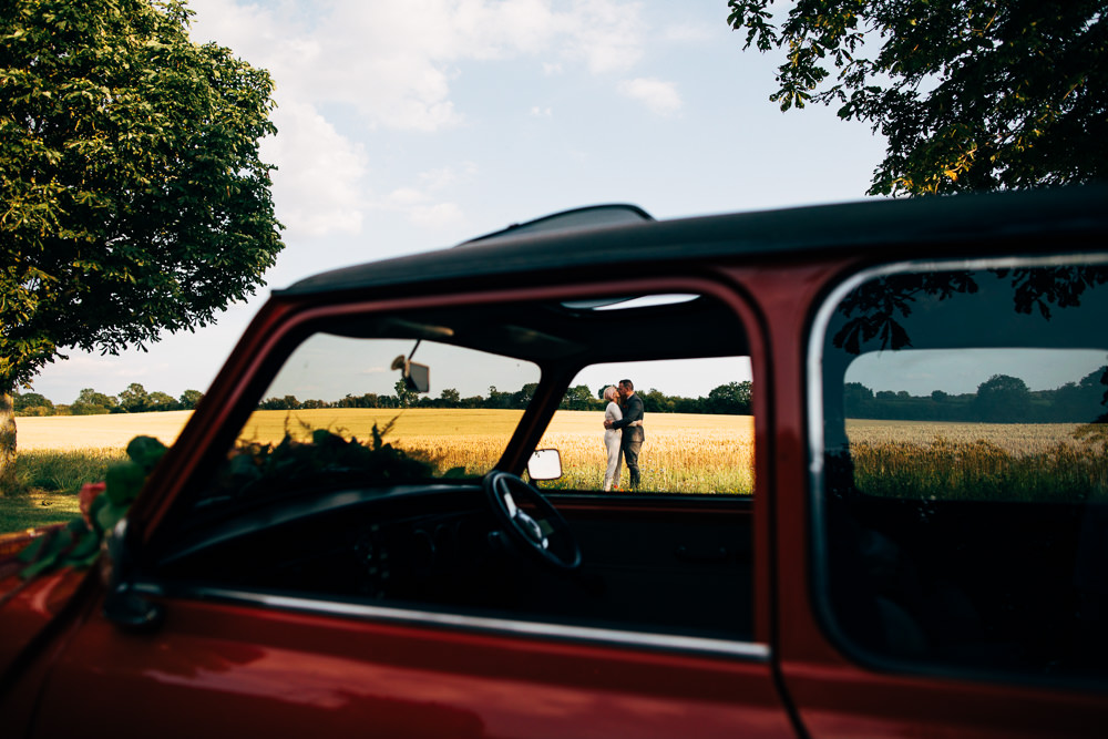 Mini Car Transport Retro Wedding Ideas Emily Little Wedding Photography