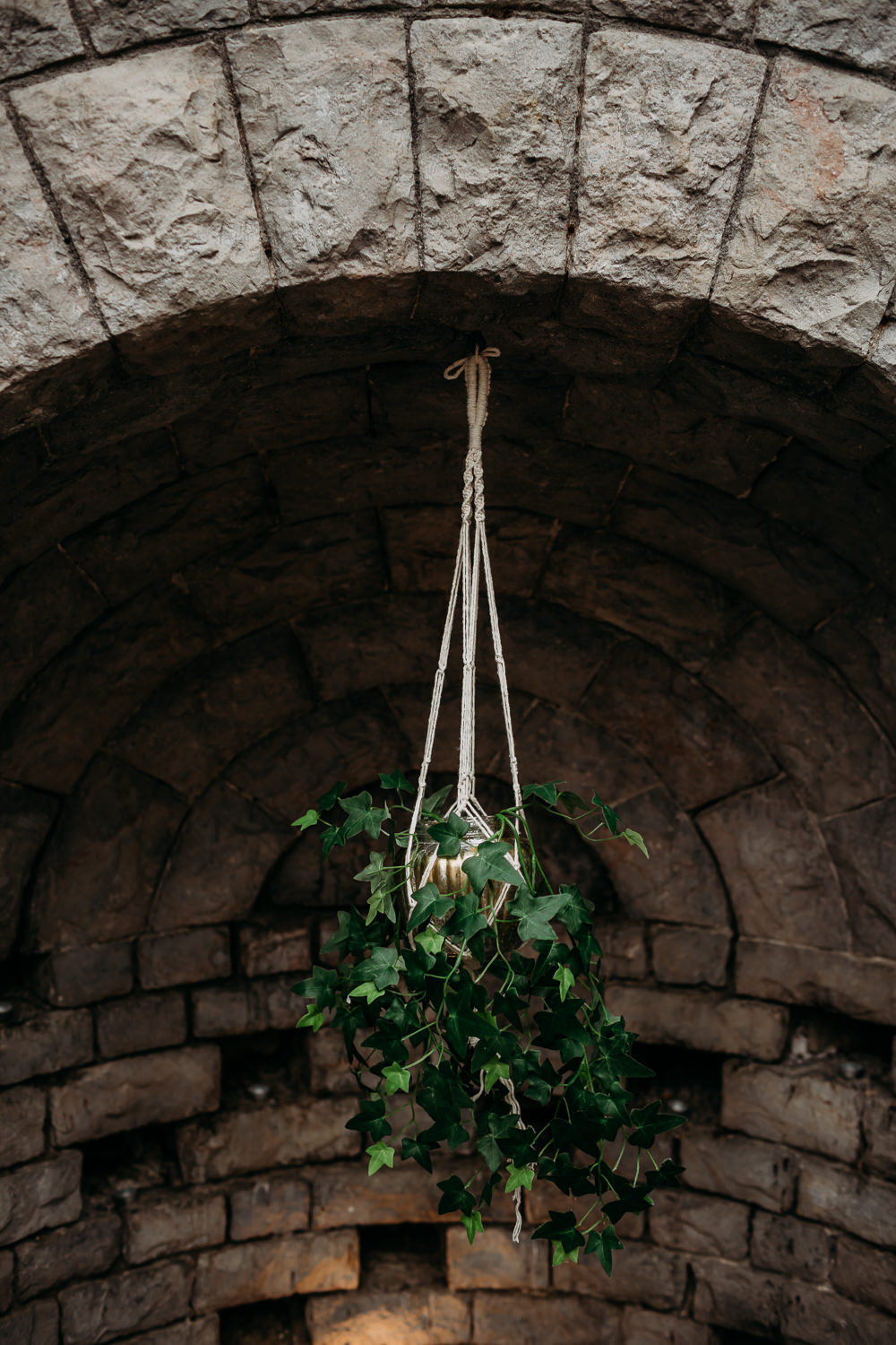 Macrame Hanging Flowers Greenery Foliage Tropical Wedding Ideas When Charlie Met Hannah