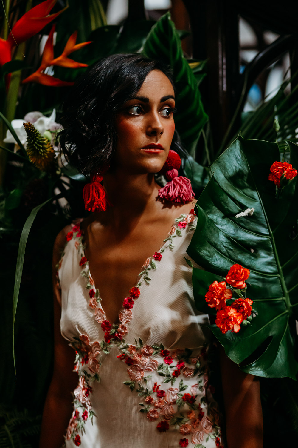 Bride Bridal Make Up Tropical Wedding Ideas When Charlie Met Hannah