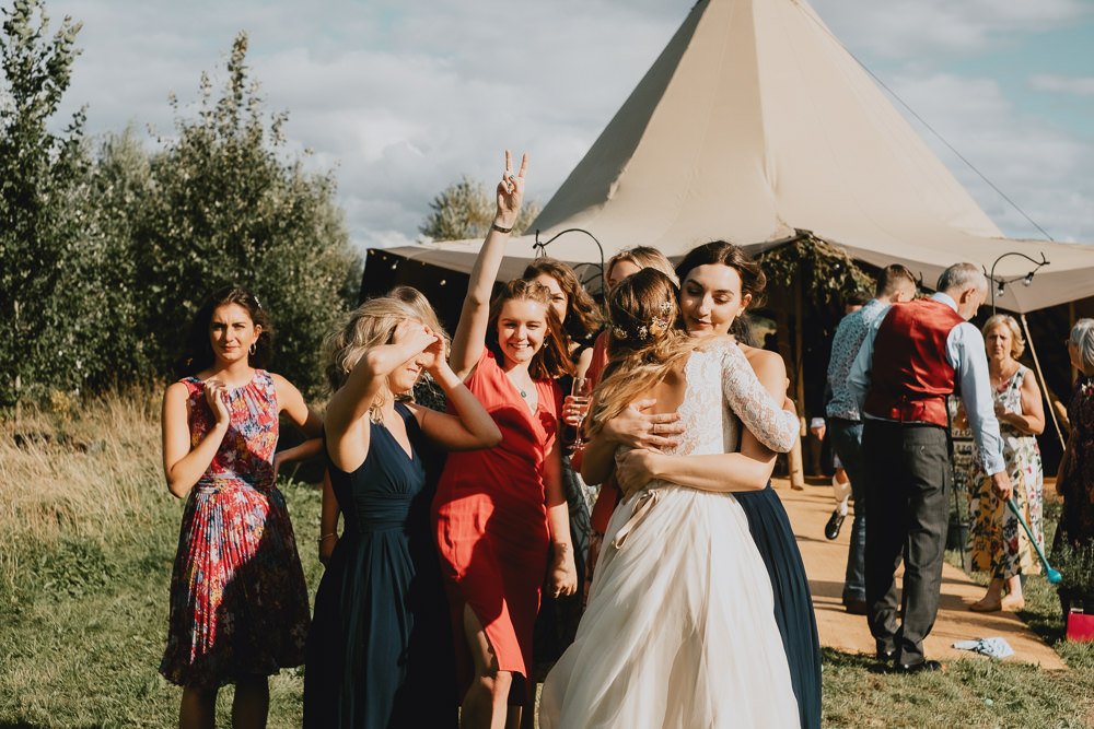 Woodland Tipi Wedding Caroline Goosey Photography