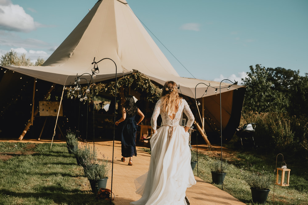 Woodland Tipi Wedding Caroline Goosey Photography