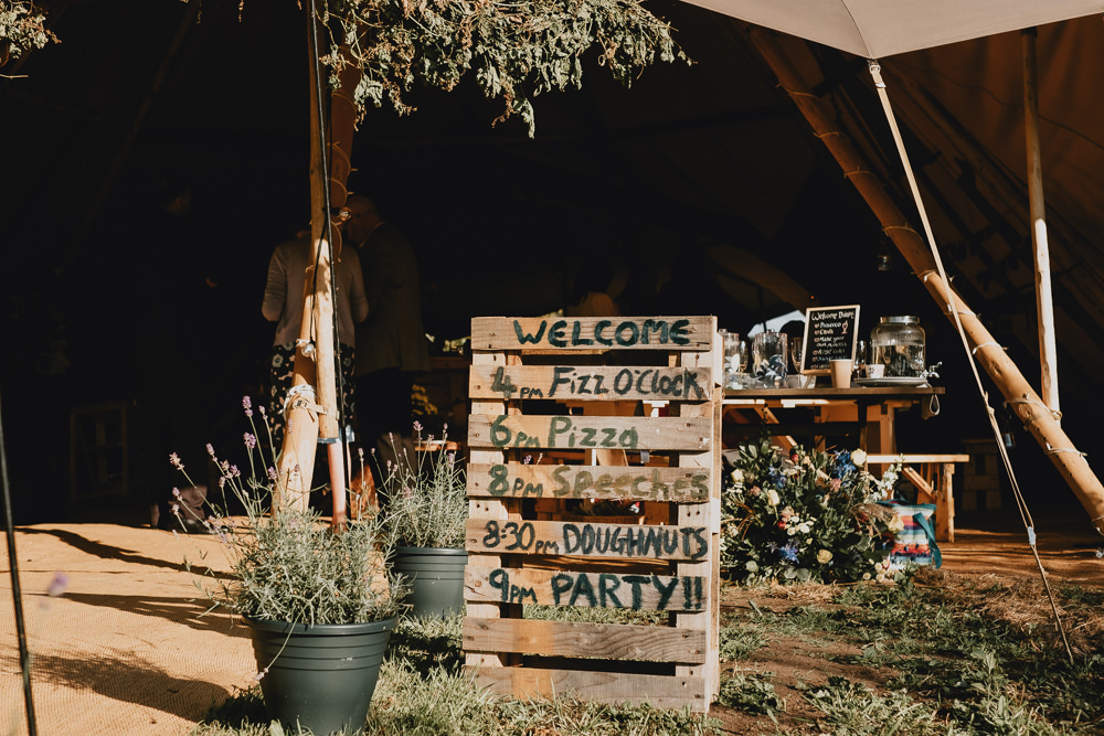 Woodland Tipi Wedding Caroline Goosey Photography