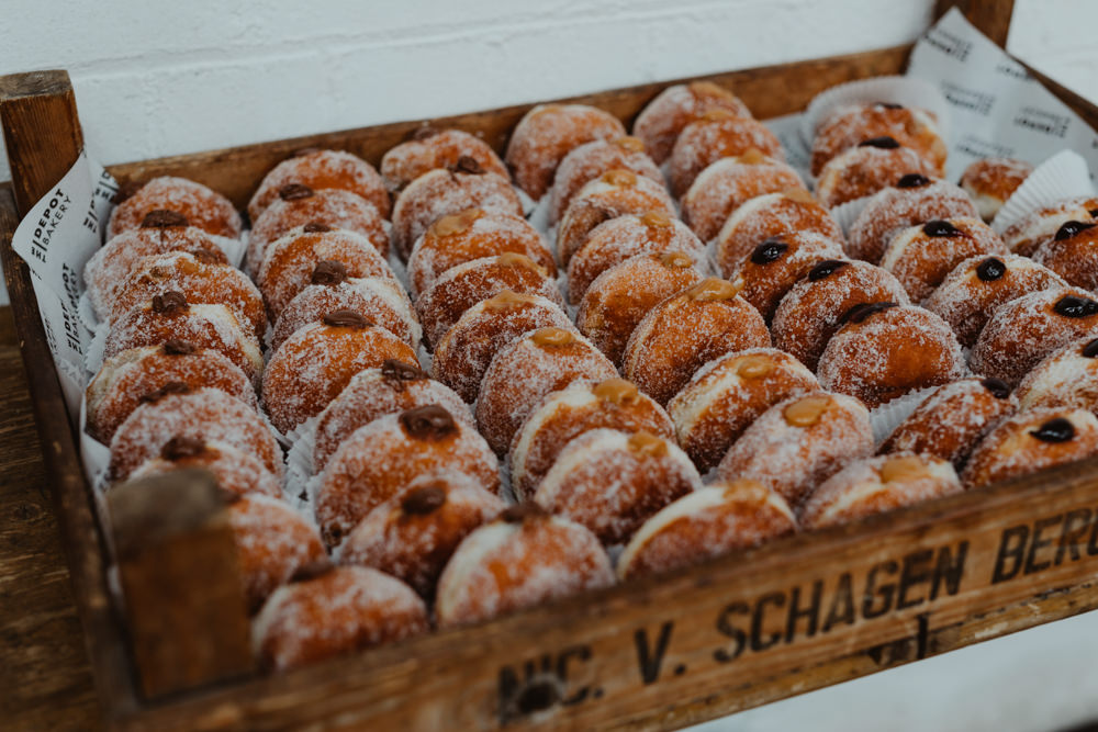 Donuts Doughnuts Dessert Table 92 Burton Road Wedding Stevie Jay Photography