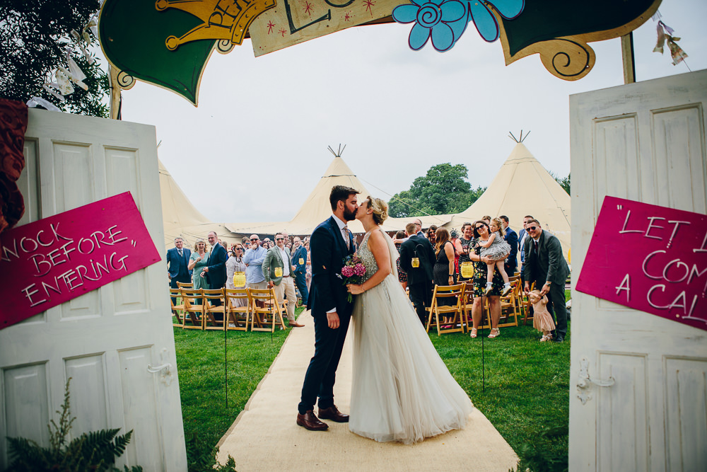 Alderford Lake Wedding Amy B Photography Entrance Doorway Arch Doors Sign Signage Signs Backdrop