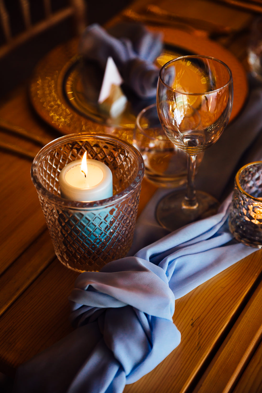 Tipi Decor Table Tablescape Flowers Candles Decor Decoration Silk Runner Autumn Festival Wedding Ideas Indigo and Violet Photography