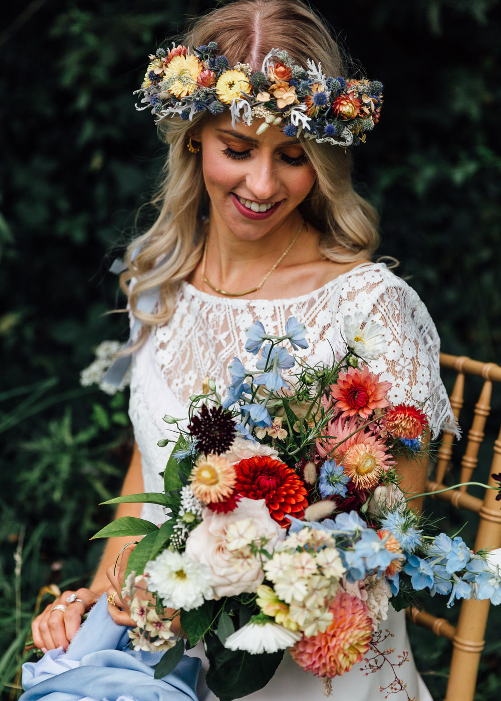 Autumn Festival Wedding Ideas Indigo and Violet Photography