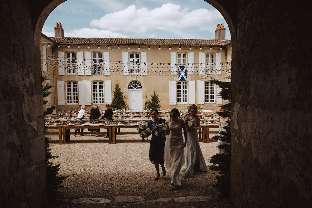 French Chateau Wedding Red On Blonde Photography