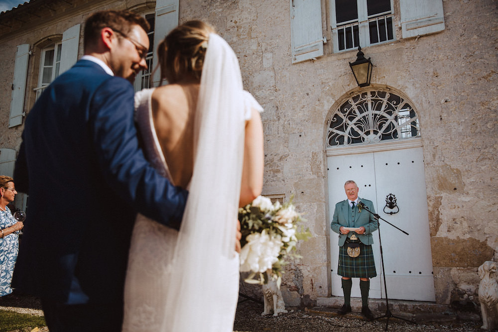French Chateau Wedding Red On Blonde Photography