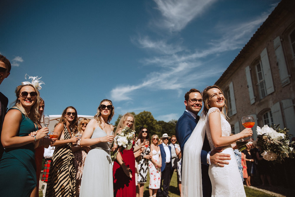 French Chateau Wedding Red On Blonde Photography