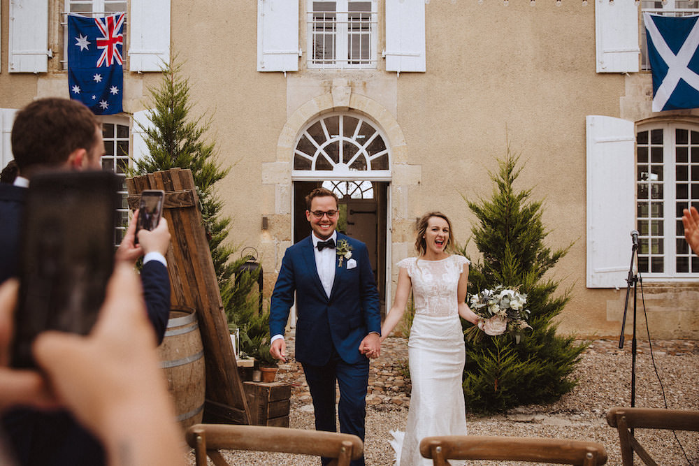 French Chateau Wedding Red On Blonde Photography