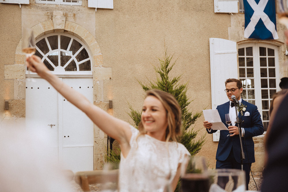 French Chateau Wedding Red On Blonde Photography