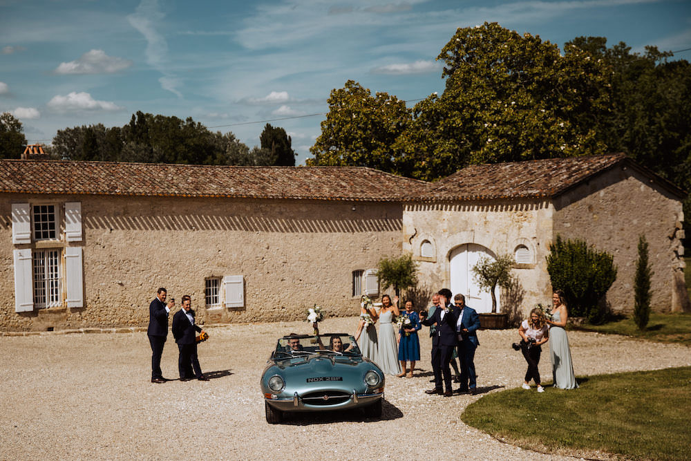 French Chateau Wedding Red On Blonde Photography