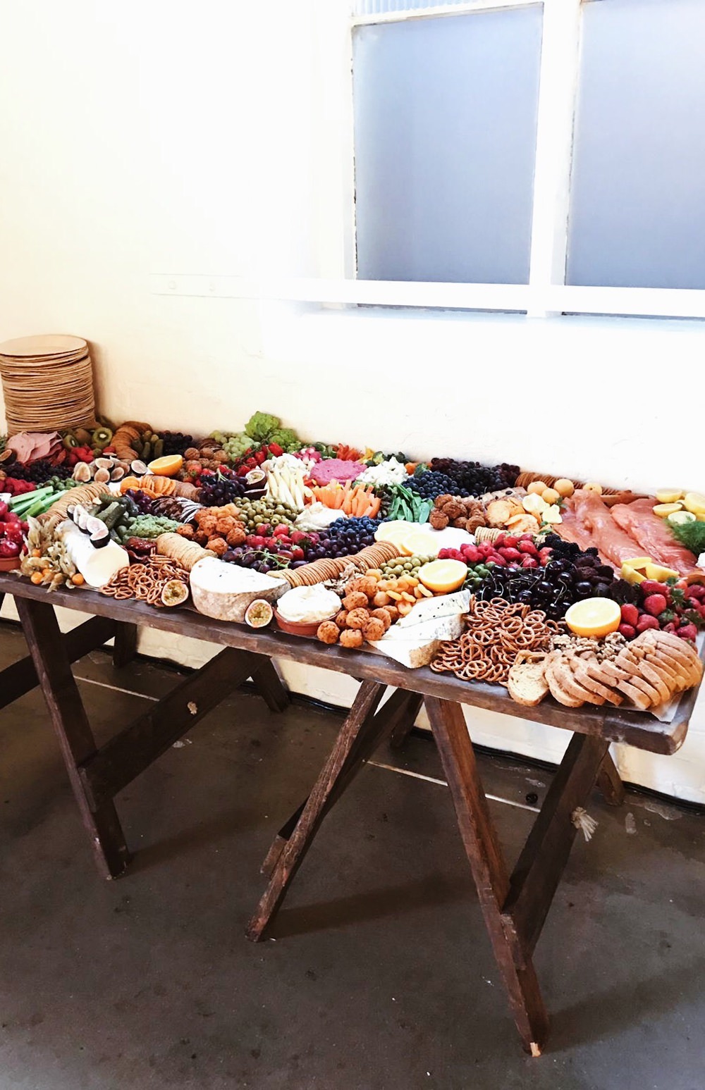 BERRY and Brie Wedding Grazing Tables & Platters