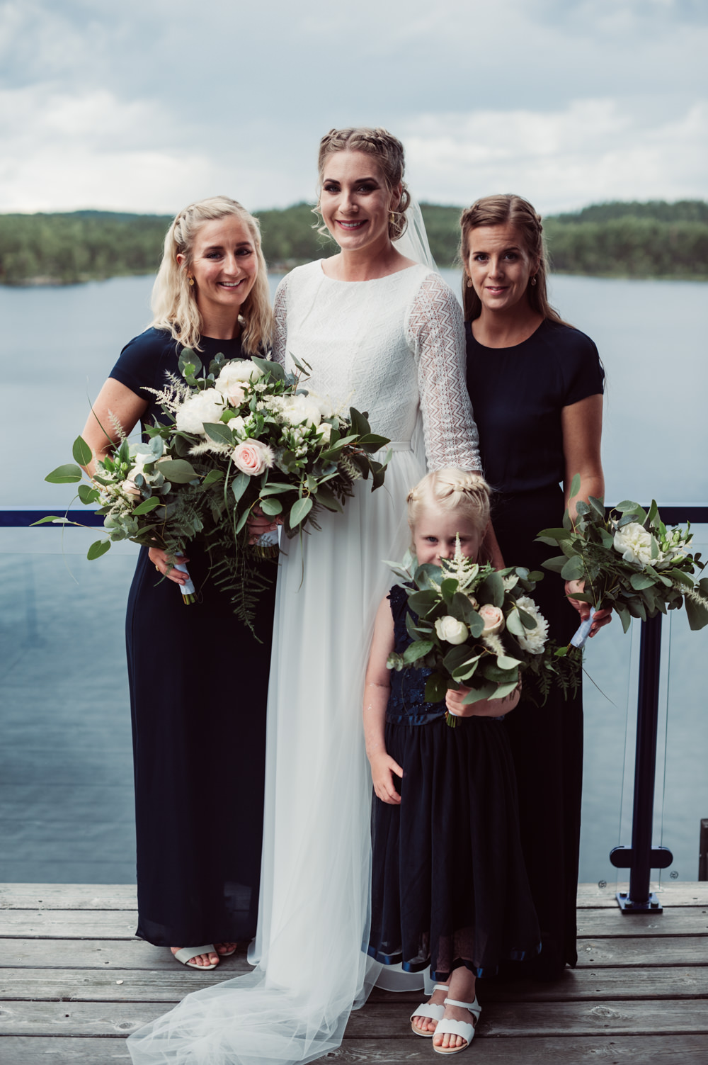 Bridesmaids Bridesmaid Dress Dresses Long Norway Wedding Maximilian Photography