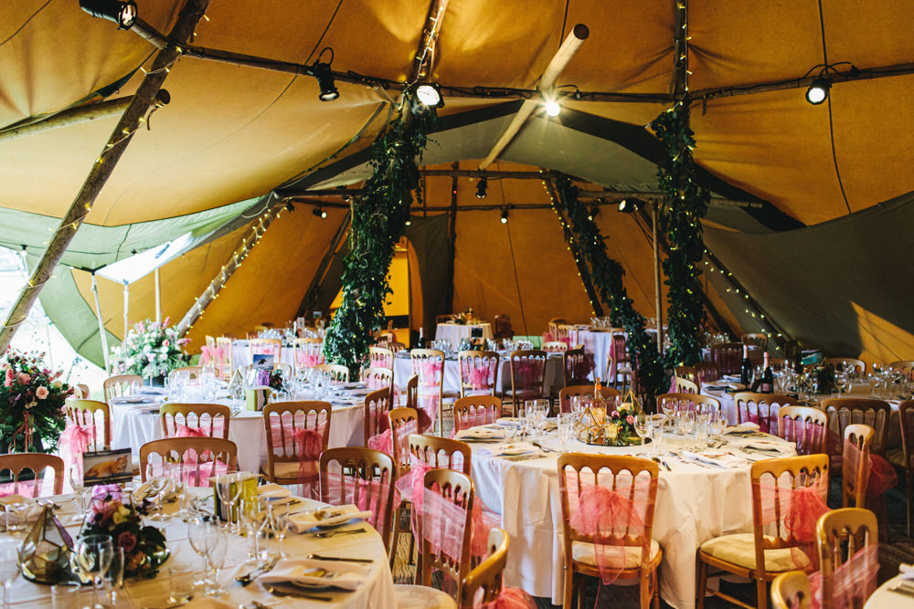 Tipi Decor Outbuildings Wedding Jessica O'Shaughnessy Photography