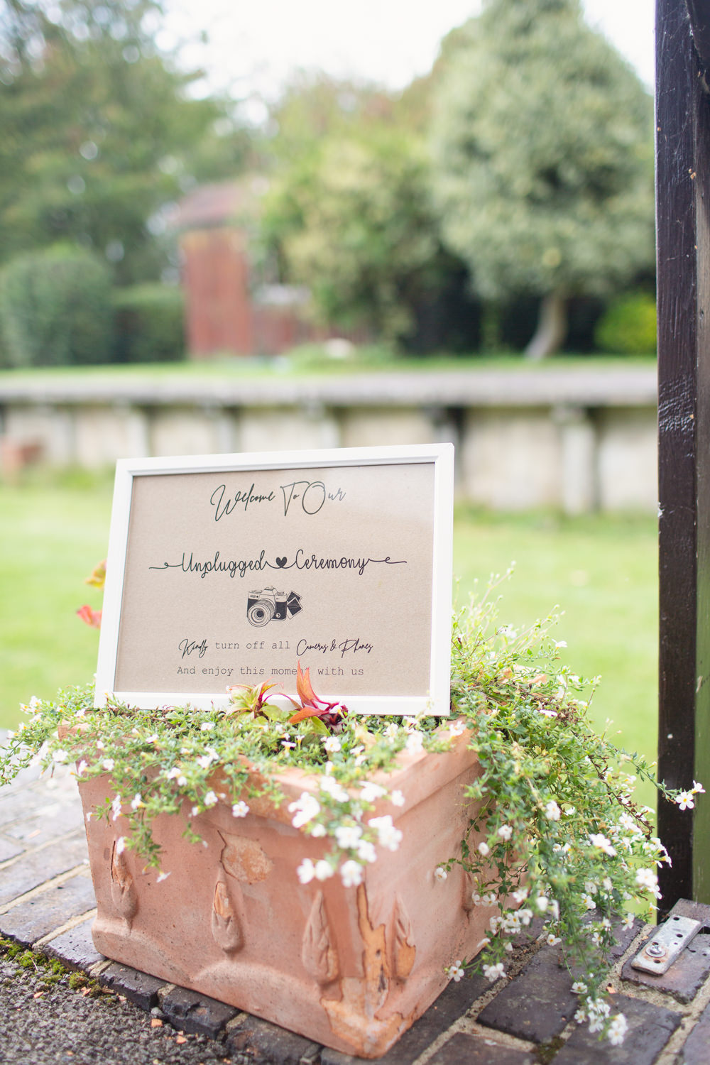 Sign Signs Signage Unplugged Ceremony Railway Station Wedding Cotton Candy Weddings