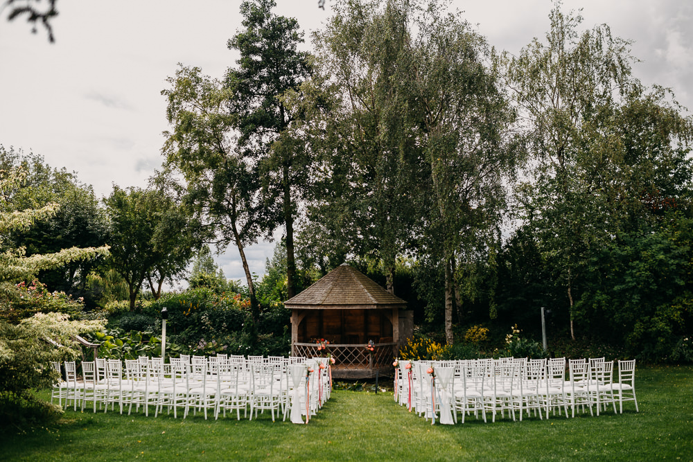 Outdoor Ceremony Gazebo South Farm Wedding Miracle Moments