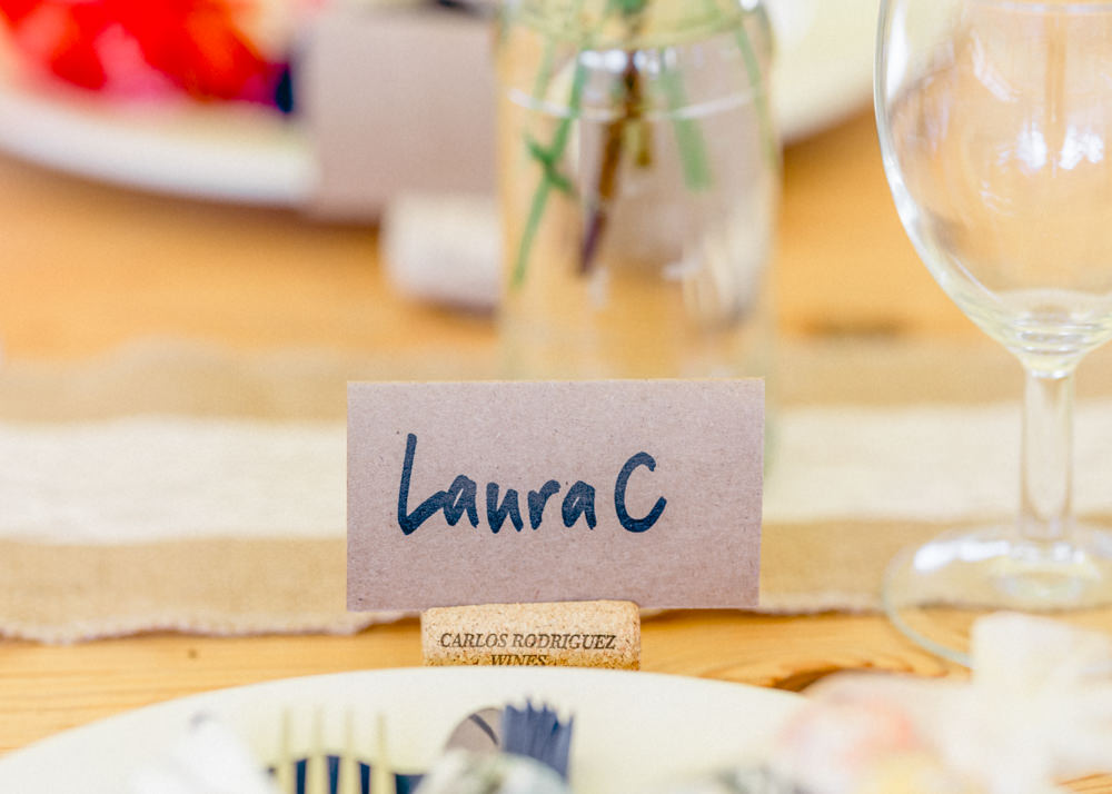 Place Name Cards Teybrook Orchard Wedding Hayley Jaynes Photography