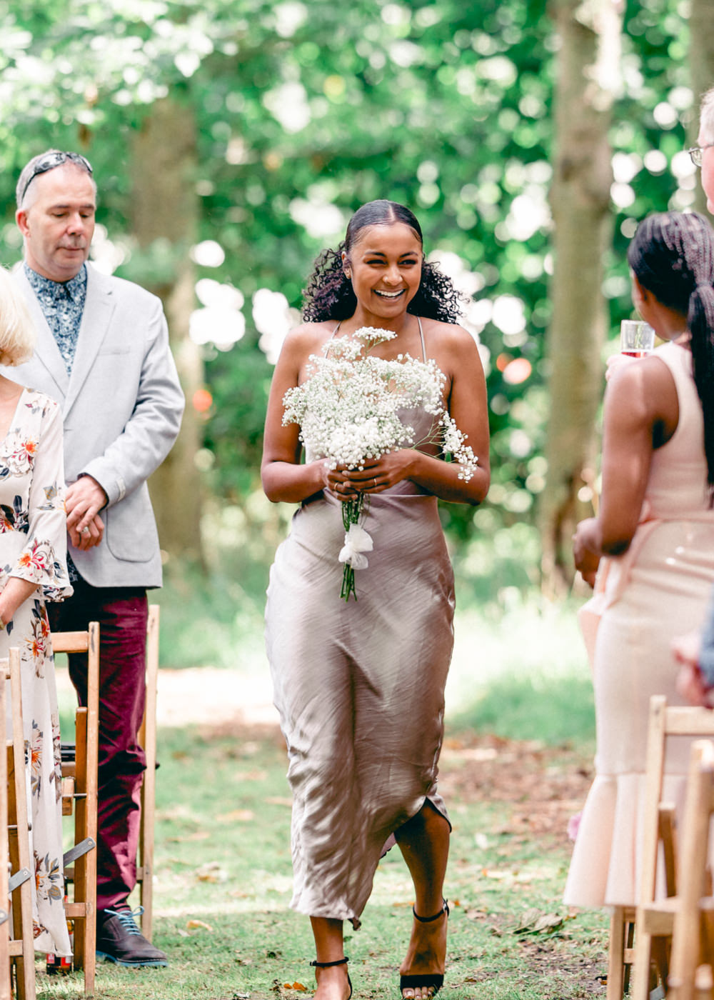 Bridesmaids Bridesmaid Dress Dresses Gold Slip Teybrook Orchard Wedding Hayley Jaynes Photography