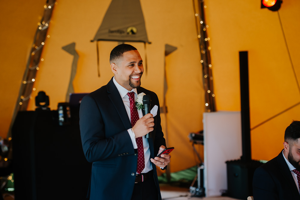 Tipi Hertfordshire Wedding Michelle Cordner Photography