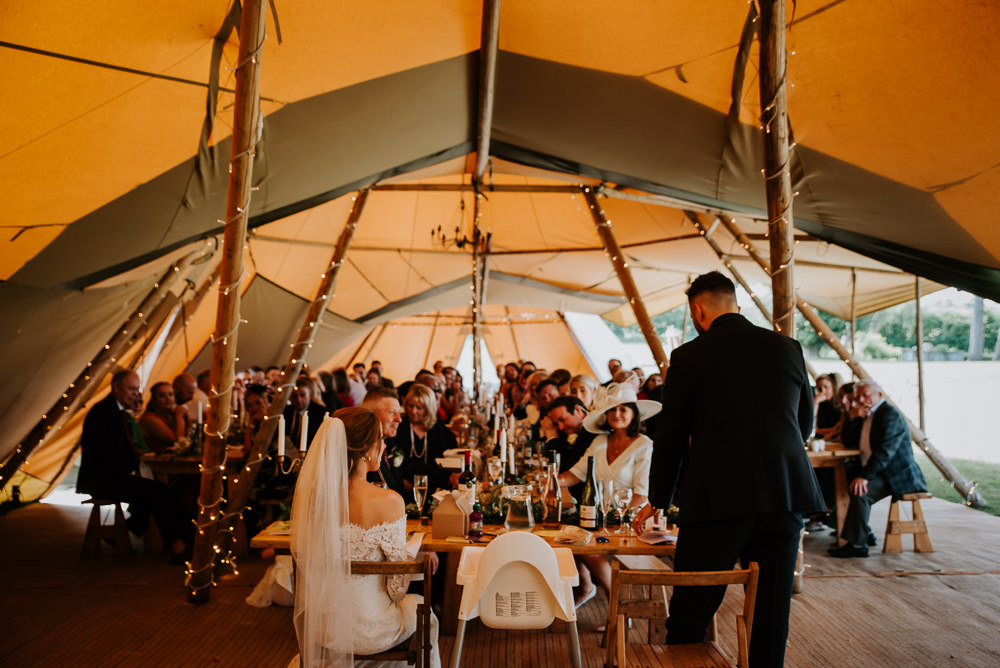 Tipi Hertfordshire Wedding Michelle Cordner Photography
