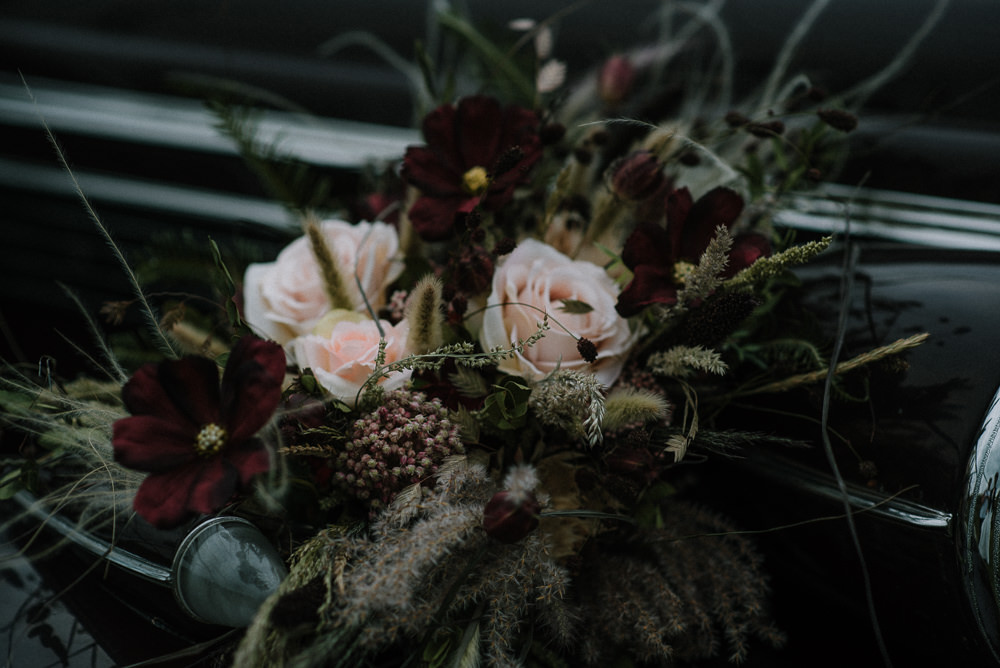 Flowers Bouquet Bride Bridal Rose Grasses Unconventional Wedding Ideas Pierra G Photography