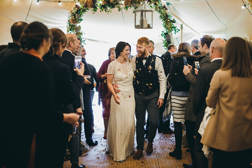 Autumnal Rustic Wedding Mark Tattersall Photography