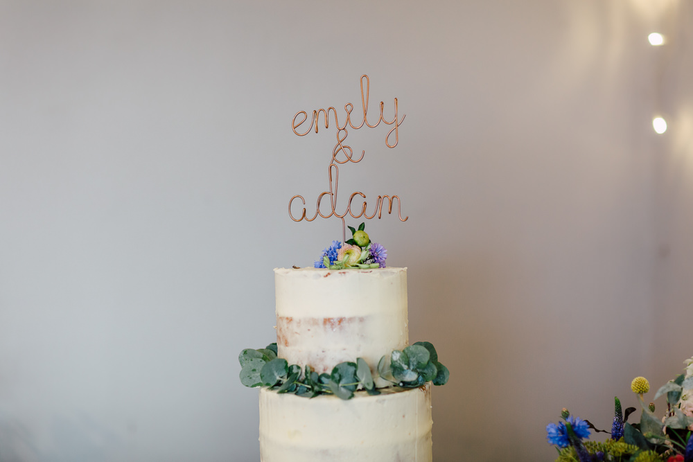 Cake Topper Semi Naked Barff Country House Wedding Sarah Beth Photo