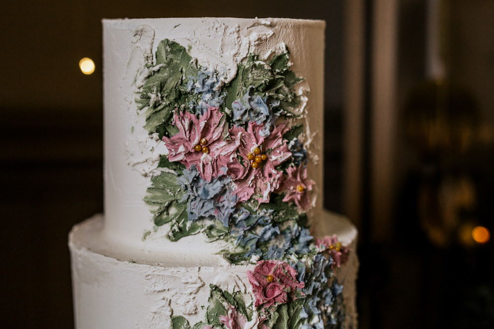 Cake Buttercream Flowers Blush Pink Wedding Ideas Meghan Lorna